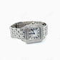 Custom Medium Model Cartier Diamond Watch  customdiamjewel   