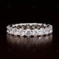 Round Cut 3.20CTW Lab Grown Diamond Full Eternity Matching Band  customdiamjewel   