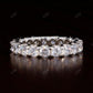 3.5mm Round Natural Diamond Full Eternity Wedding Band  customdiamjewel   