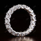 3.5mm Round Natural Diamond Full Eternity Wedding Band  customdiamjewel   