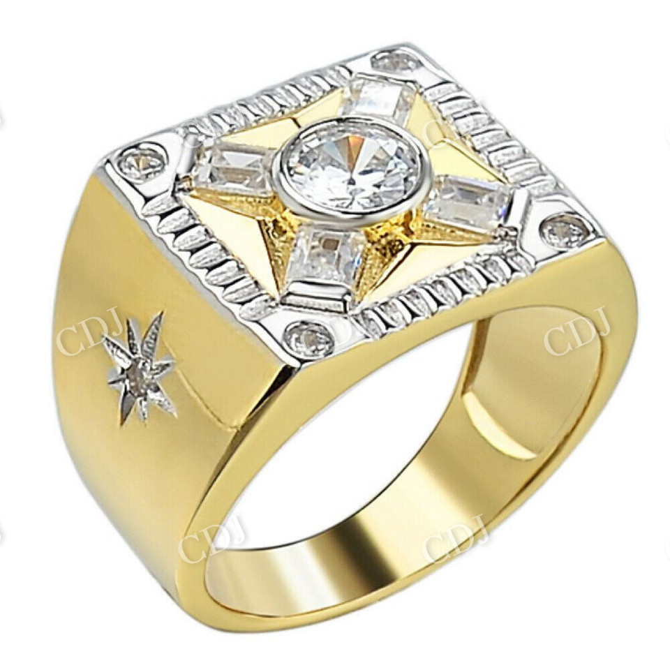 Diamond Solitaire Pinky Ring  customdiamjewel   