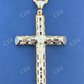 Plain Gold Finish Cross Pendant  customdiamjewel   