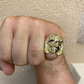 Jesus Face Pinky Ring  customdiamjewel   