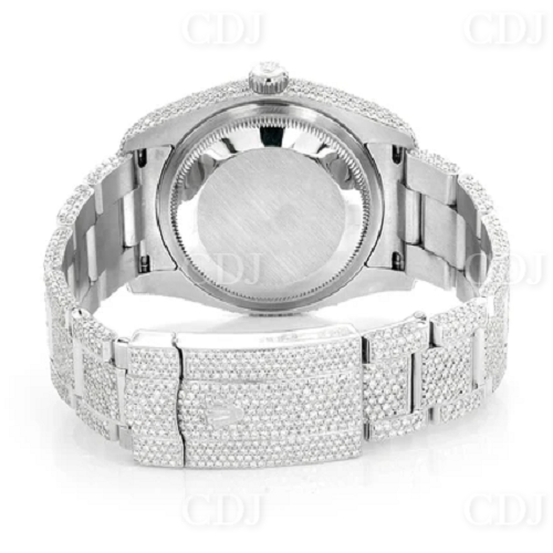 Wholesale IGI Certificate Natural Diamond Jewelry Full Iced Out Men's Watch  customdiamjewel   