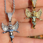 Micro Angel Hip Hop Iced Diamond Pendant  customdiamjewel   