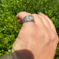 Men's 925 Silver Iced Out Ring  customdiamjewel   