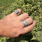 Men's 925 Silver Iced Out Ring  customdiamjewel   