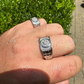 Men's 925 Silver Iced Out Ring  customdiamjewel   