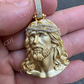 Moissanite Jesus Piece Iced Pendant  customdiamjewel   