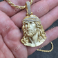 Moissanite Jesus Piece Iced Pendant  customdiamjewel   