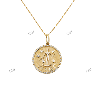 Solid Yellow Gold Plated Design Necklace for Women hip hop jewelry CustomDiamJewel