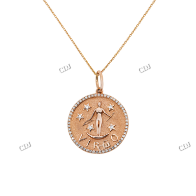 Solid Yellow Gold Plated Design Necklace for Women hip hop jewelry CustomDiamJewel