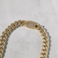 Iced Out Diamond Fashion Cuban Chain Necklace  customdiamjewel   