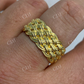 Mens Braided Weave Ring  customdiamjewel   