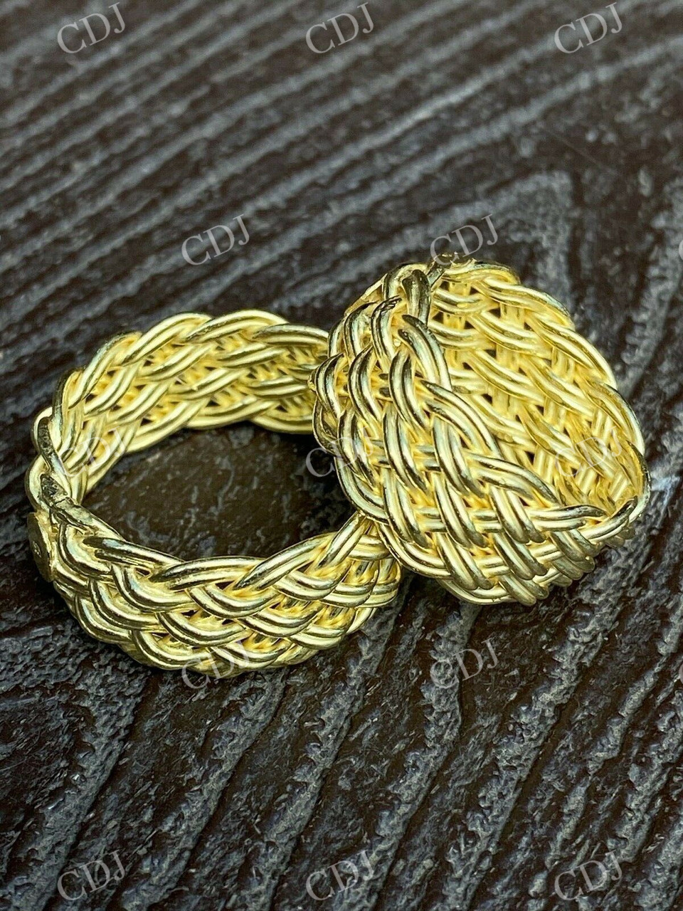 Mens Braided Weave Ring  customdiamjewel   