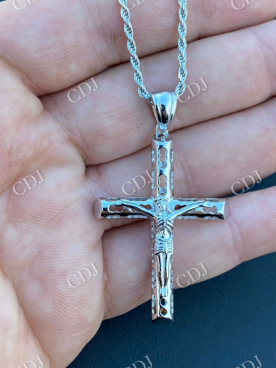 Plain Cross Pendant  customdiamjewel   