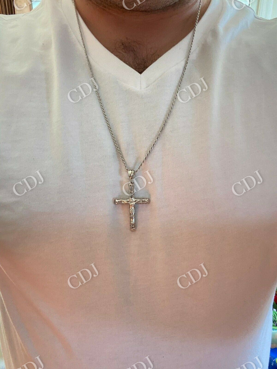 Plain Cross Pendant  customdiamjewel   