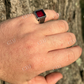 Ruby Red Stone Ring  customdiamjewel   