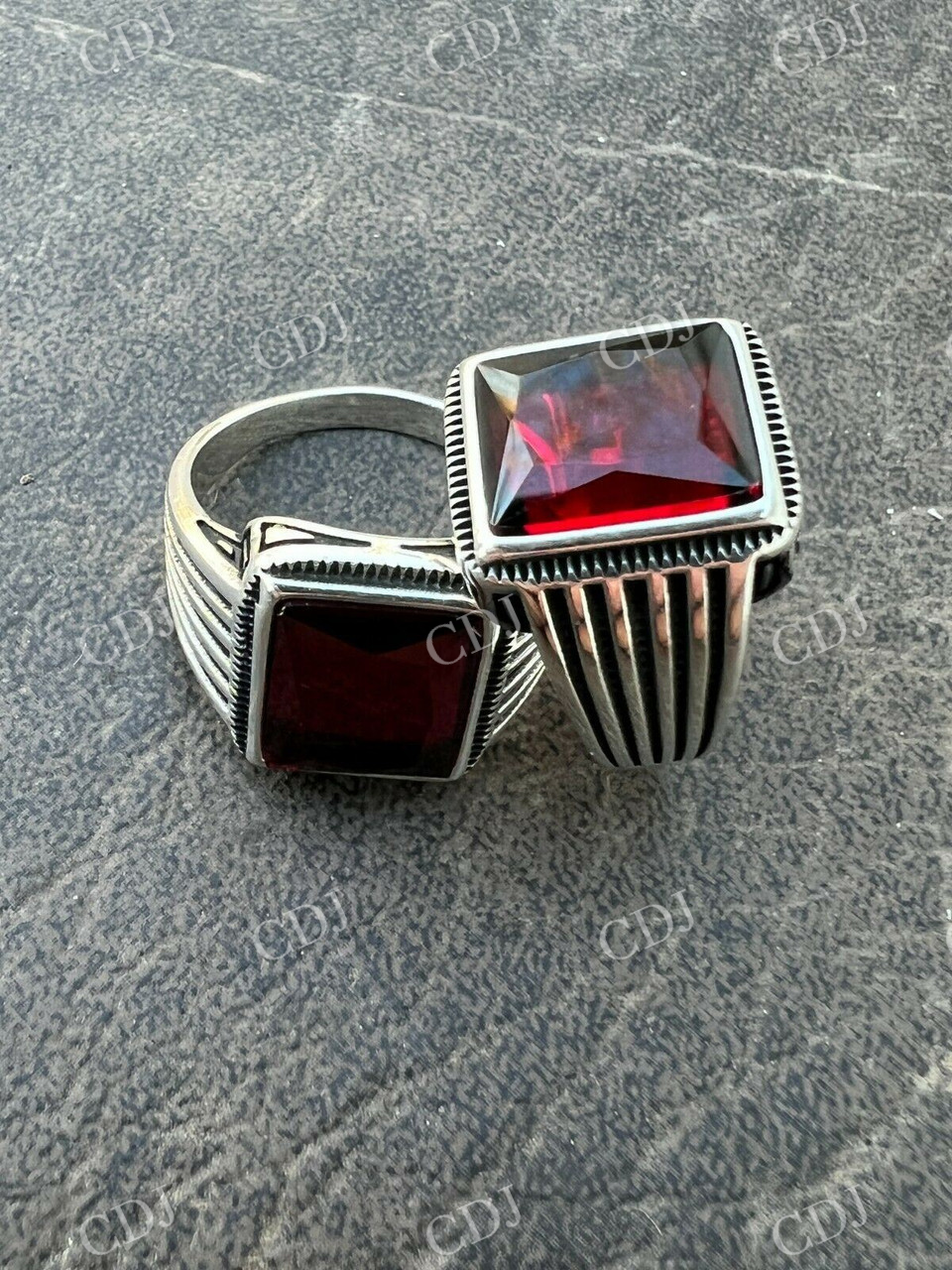 Ruby Red Stone Ring  customdiamjewel   