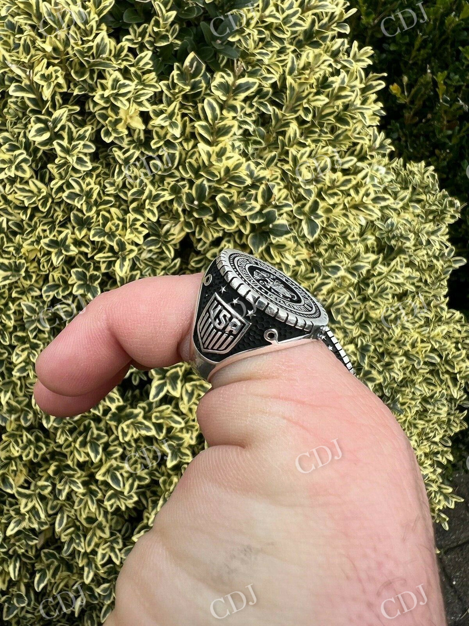 Navy Military Sailor Army Ring  customdiamjewel   