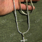 Cross Hip Hop Moissanite Pendant  customdiamjewel   