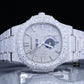 28CTW Luxury Bust Down Lab Grown Diamond Wrist Watch For Him  customdiamjewel   