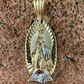 Virgin Mary Guadalupe Moissanite Pendant  customdiamjewel   