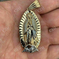 Virgin Mary Guadalupe Moissanite Pendant  customdiamjewel   