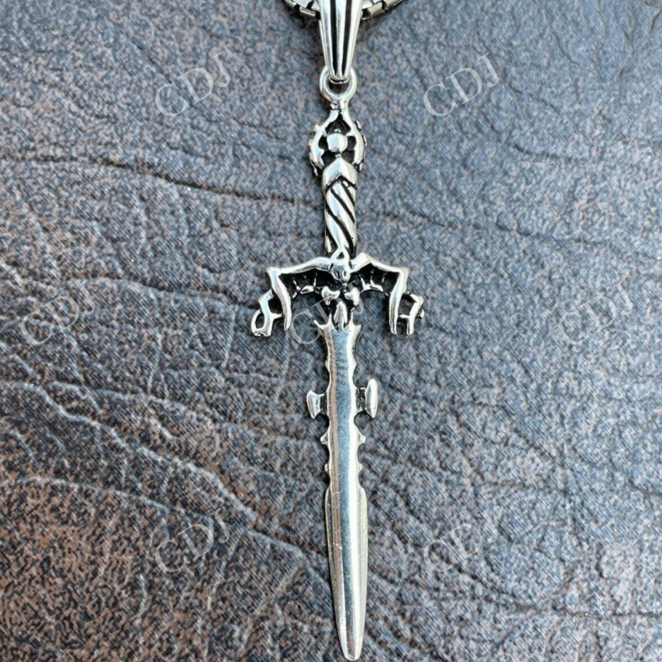 Plain Viking Sword Pendant  customdiamjewel   