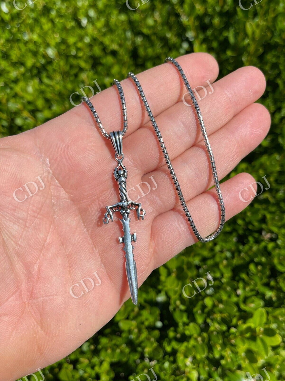 Plain Viking Sword Pendant  customdiamjewel   