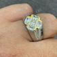 Men's Iced Out Hip Hop Diamond Ring  customdiamjewel   