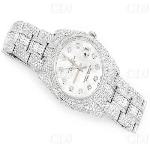 2023 hip hop diamond watch rap men's quartz watch Stainless steel band full diamond Luxury Jewelry watch For Men Women  customdiamjewel   