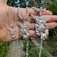 Moissanite Saint St Michael Slaying Dragon Pendant  customdiamjewel   