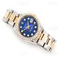 Rolex VVS Moissanite Hip Hop Watch Stainless steel Diamond Watch 2.75CTW (Approx.)  customdiamjewel   