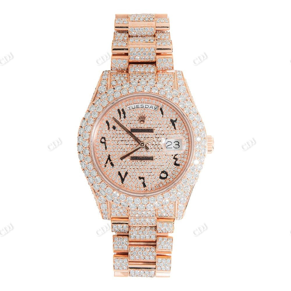 Rolex Customized Luxury Wrist Watch  customdiamjewel   