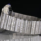 36CTW Iced Out Handset Baguette Moissanite Studded Diamond Watches  customdiamjewel   