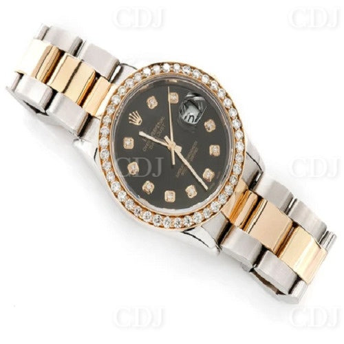 Rolex Hip Hop Iced Out Natural Diamond Watch Luxury iced out Personalized watch For Men 2.00CTW (Approx.)  customdiamjewel   