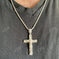 Mens Nugget Cross Jesus On Crucifix Diamond Pendant  customdiamjewel   