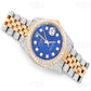 Rolex Moissanite Two Tone Men Wrist Watch Round Diamond Watch 12.84CTW (Approx.)  customdiamjewel   