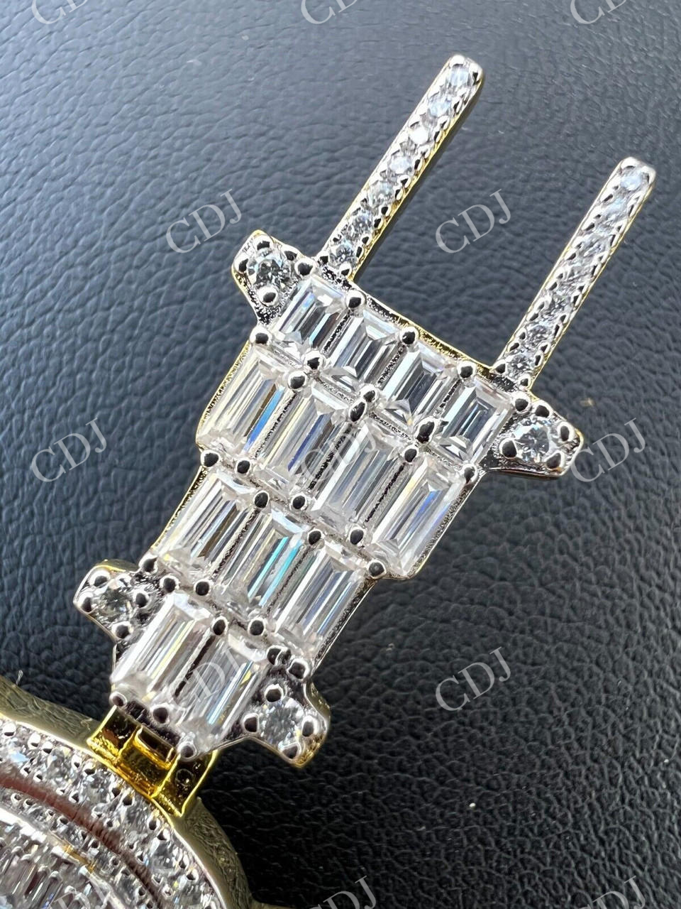 Moissanite 420 Plug Marijuana Weed Pendant  customdiamjewel   