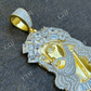 Jesus Piece Iced Hip Hop Diamond Pendant  customdiamjewel   