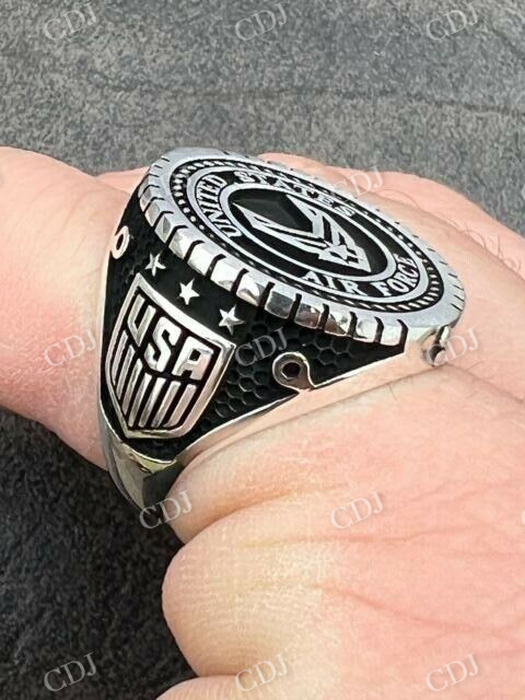 US Air Force Military Army Ring  customdiamjewel   