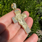 Moissanite Jesus Face On Cross Pendant  customdiamjewel   