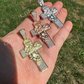 Moissanite Jesus Face On Cross Pendant  customdiamjewel   