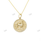 New Arrival Small Gold Charms Pendant Necklace hip hop jewelry CustomDiamJewel