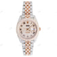 Rolex Two Tone Customized Diamond Watch  customdiamjewel   