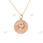 New Arrival Small Gold Charms Pendant Necklace hip hop jewelry CustomDiamJewel