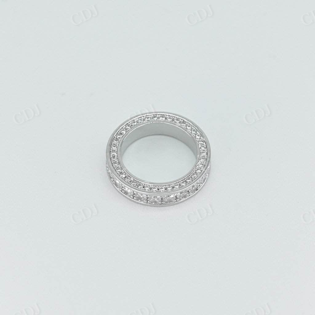 Three Row Full Eternity Channel Setting Band  customdiamjewel   