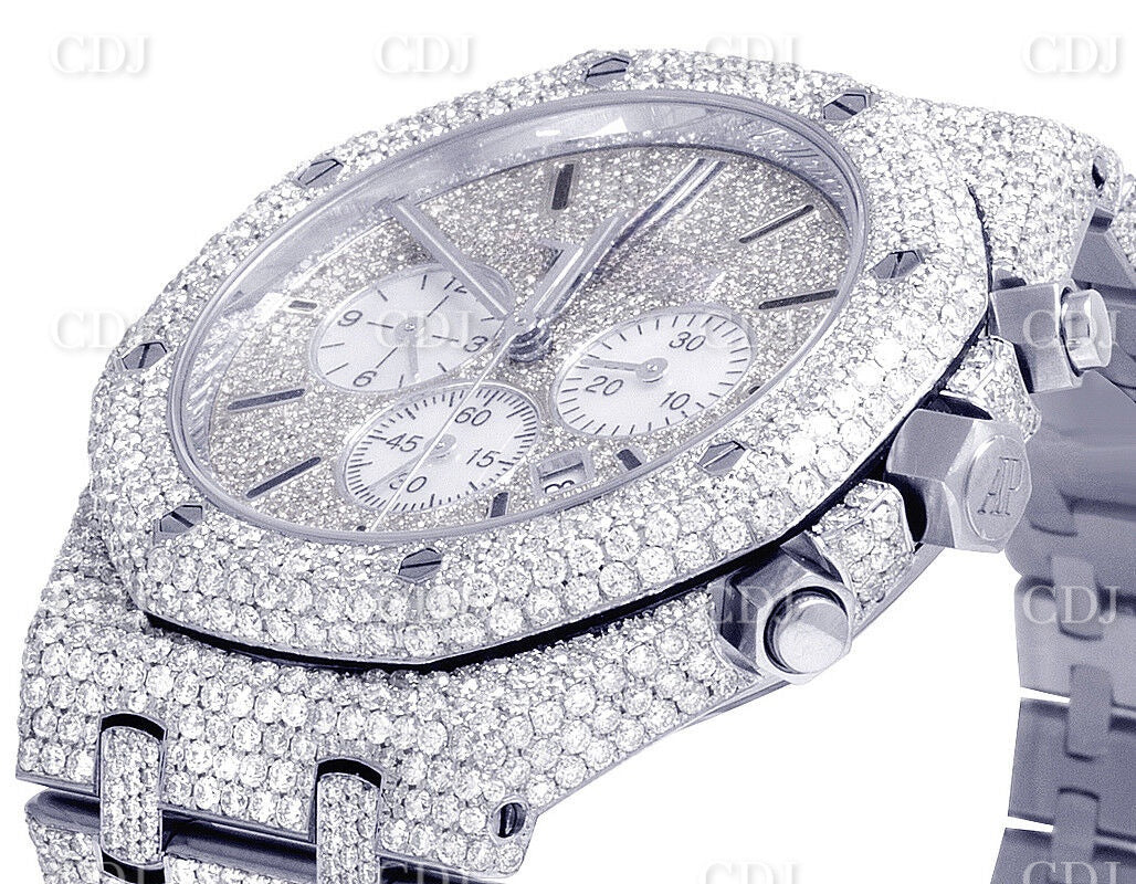 Lab Grown Diamond Watch 2023 New Arrival Iced Out Luxury Wrist Watch Customized Watch Wholesaler From India  customdiamjewel   