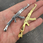 Mens AK47 Gun Rifle Pendant  customdiamjewel   